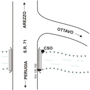 0012#_###_107# - S.R. 71 KM 135,100 - BIVIO PER OTTAVO