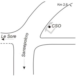 0014#_###_045# - S.S. N° 258 - KM 2+575 - BIVIO LE SORE