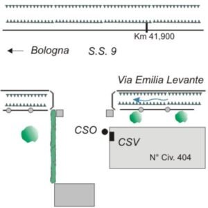 0015#_###_044# - RONCO DI FORLÌ - S.S. 9 -  KM 41,955