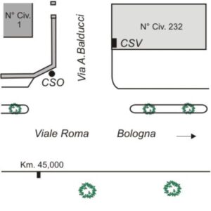 0015#_###_047# - FORLÌ - INCROCIO  VIALE ROMA/VIA BALDUCCI