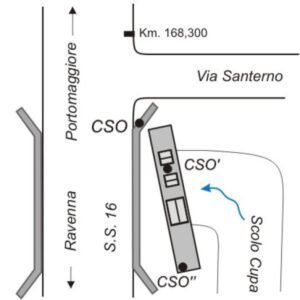 0016#_###_033# - S.S. 16 - KM 168,300 - INCROCIO CON VIA SANTERNO
