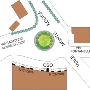 0017#_###_040S - MODENA ROTONDA SUL VIALE MONTE KOSICA