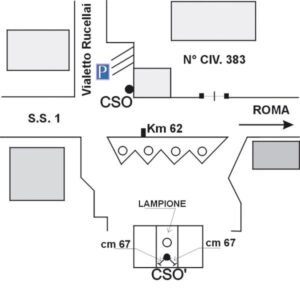 0026#_###_061# - S.S.1 - VIA AURELIA - KM 62  SANTA MARINELLA