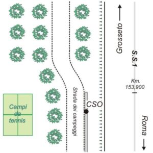 0026#_###_153# - S.S.1. AURELIA KM.153,900 (STRADA DEI CAMPEGGI).