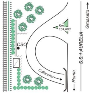 0026#_###_164P - S.S.1. AURELIA KM.164800 USCITA PER COLLECCHIO