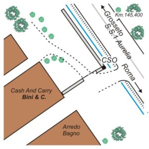 0026#_D03_001# - S.S.1. KM.145,500, ORBETELLO SCALO