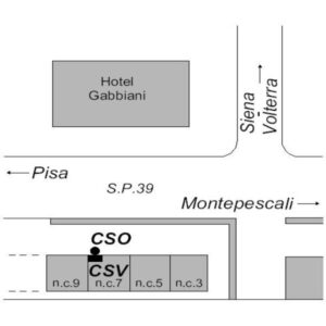 0028#_###_079# - LA CALIFORNIA - BIVIO PER SIENA/VOLTERRA