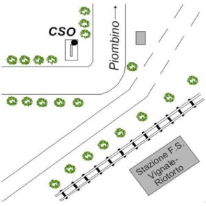 0028#_D01_003# - BASE GEODETICA DI PIOMBINO 1895 - ESTREMO EST