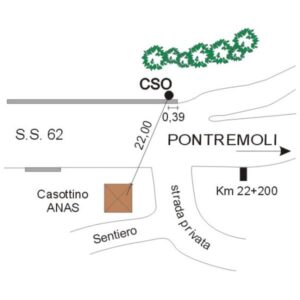 0033#_###_023# - SS 62 DELLA CISA KM 22+160   - MAGAZZINO ANAS