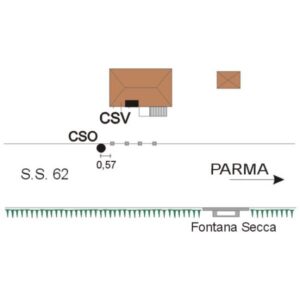 0033#_###_064# - SS 62 DELLA CISA  KM 58+700-OSTELLO  V.FRANCIGENA