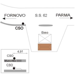 0033#_###_108# - SS 62 KM 95+450  -  AREA DI SERVIZIO " ESSO "