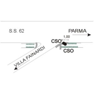 0033#_###_113# - SS 62 KM 100+600  -  BIVIO VILLA FAINARDI