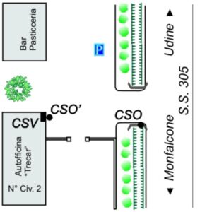 0036#_###_009# - GRADISCA D'ISONZO - S.S. 305 - KM 7,050
