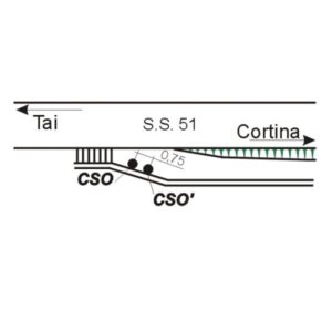 0039#_###_008# - S.S.51 KM 81,318 - BIVIO PER VIA LASTRA