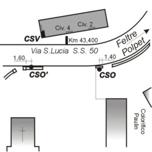 0043#_###_076# - S.LUCIA - S.S.50 KM 43,400 - COLORIFICIO PAULIN