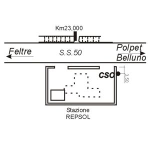 0043#_###_096# - S. GIUSTINA - S.S.50 KM 22,970