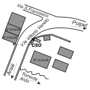 0043#_###_113# - BELLUNO - PONTE TORRENTE ARDO