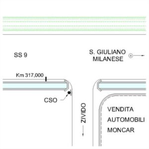 0050#_###_055P - SAN GIULIANO MILANESE - BIVIO PER ZIVIDO