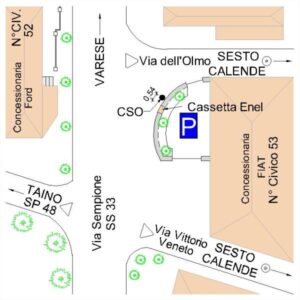 0059#_###_004# - SESTO CALENDE - S.S. 33 - ANGOLO VIA DELL' OLMO