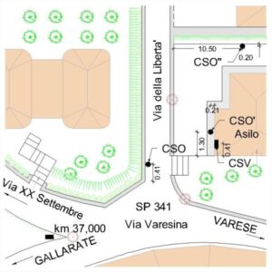 0059#_###_025# - ORAGO - VIA DELLA LIBERTA' ANGOLO VIA XX SETTEMBRE