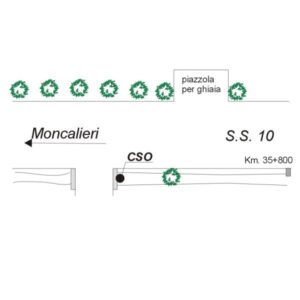 0061#_###_058# - S.S. N°10 - KM 35,800 - PIAZZOLA DI SOSTA