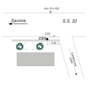 0067#_###_014# - S.S. N°20 - KM 61,100 - CENTALLO LOC.BUSSO