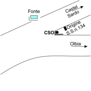 0072#_###_053# - BIVIO PER CASTEL SARDO - Tombino al km.75.475