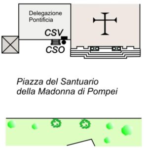 0083#_###_049# - POMPEI - PIAZZA DEL SANTUARIO