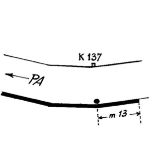 0092#_###_149# - MURO DI CONTRORIPA, alla progressiva km 137,000 (S