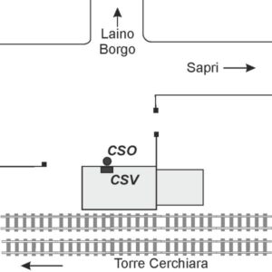 0095#_###_074P - LAINO BORGO - Stazione ferroviaria km. 158.010