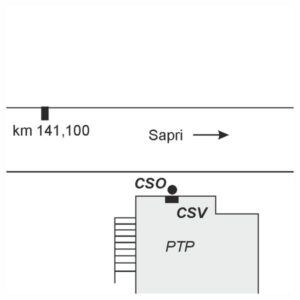 0095#_###_091# - CASE CIOCIARE - km. 141.080 Posto Telefonico Pubbl