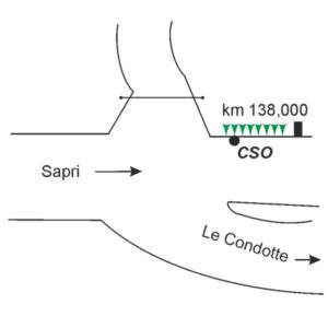 0095#_###_094# - VILLA FRANCA - Bivio per " Le Condotte "-km. 138.0