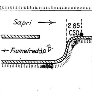 0097#_###_048# - BIVIO PER FIUMEFREDDO BRUZIO. Muro di controripa (