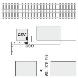 0098#_###_025P - BOTRICELLO - Stazione ferroviaria