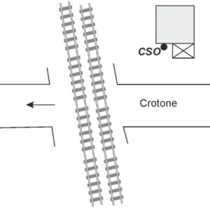 0098#_###_063# - CROTONE - Casello ferroviario delle CC.LL.