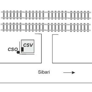 0098#_###_178# - CASELLO FERROVIARIO 121,227(Km.369,4 della S.S.N.1