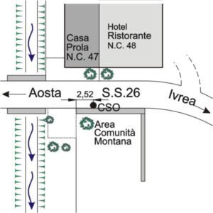 00AF#_###_009# - S. S. 26 KM 42,200 - SÈTTIMO VITTONE