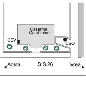 00AF#_###_018# - S. S. 26 KM 51,000 - CASERNA DEI CARABINIERI