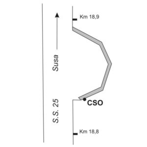 00BF#_###_022# - CORSO SUSA - S.S. 25 - KM 18,900 - PIAZZOLA