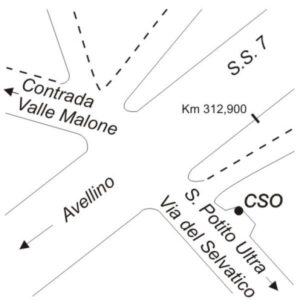 0111#_###_056# - S.S. 7 - KM 312,900 - BIVIO PER SAN POTITO ULTRA