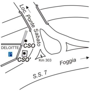 0111#_###_067P - S.S. 7 - KM 303,000 - BIVIO PER PONTE SABATO