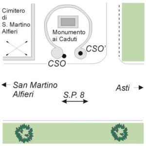 0137#_###_034P - SAN MARTINO ALFIERI - MONUMENTO AI CADUTI