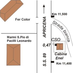 0153#_###_012# - S.S. 89 KM 11,450 - CANALE