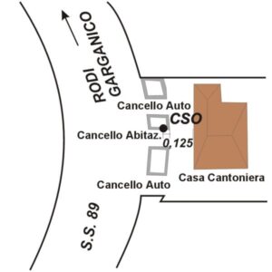 0153#_###_053# - S.S. 89 KM 48,224 - CASA CANTONIERA CAGNANO VARANO