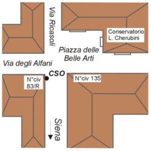 0154#_###_001# - FIRENZE - VIA RICASOLI 83/R ANGOLO VIA ALFANI