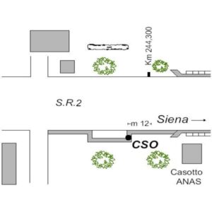 0154#_###_065# - S.R.2 KM 244,300 - CASTELLINA SCALO