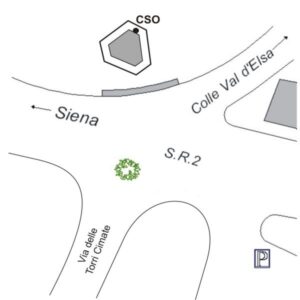 0154#_###_068# - MONTERIGGIONI - BIVIO PER COLLE VAL D'ELSA