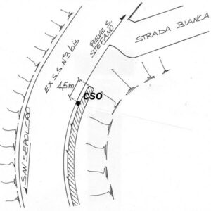 0167#_###_008# - EX SS 3 BIS PRESSO BIVIO PER CANTONE