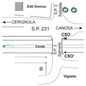 0168#_###_011# - S.P.231 KM 70,650 - INCROCIO S.P.3 - PONTE