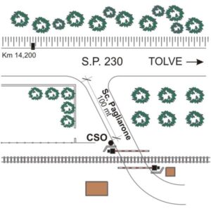 0168#_###_032# - S.C.22 PAGLIARONE - INCROCIO S.P.230 KM 14,200